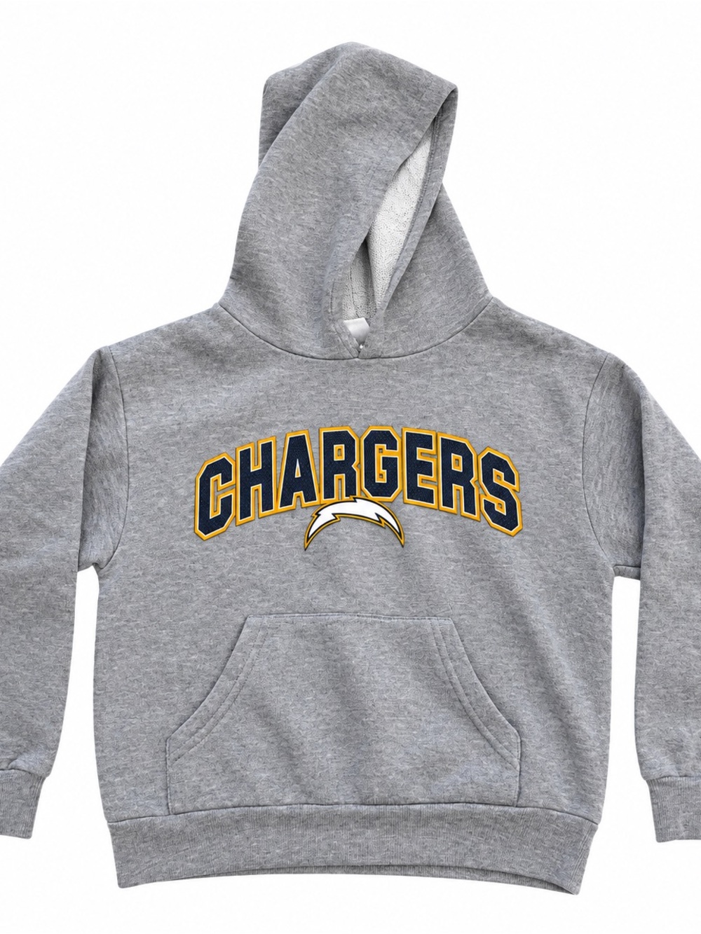 Chargers Grey Hoodie with Logo